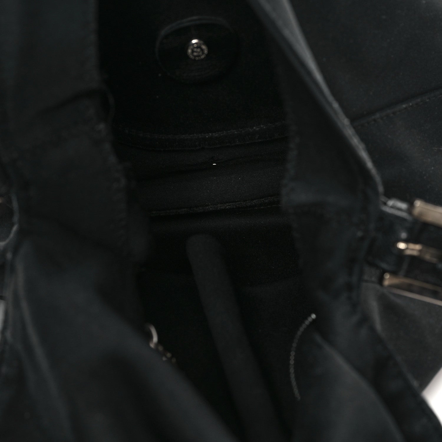 Fendi Neoprene Mama Baguette Black 5 of 13