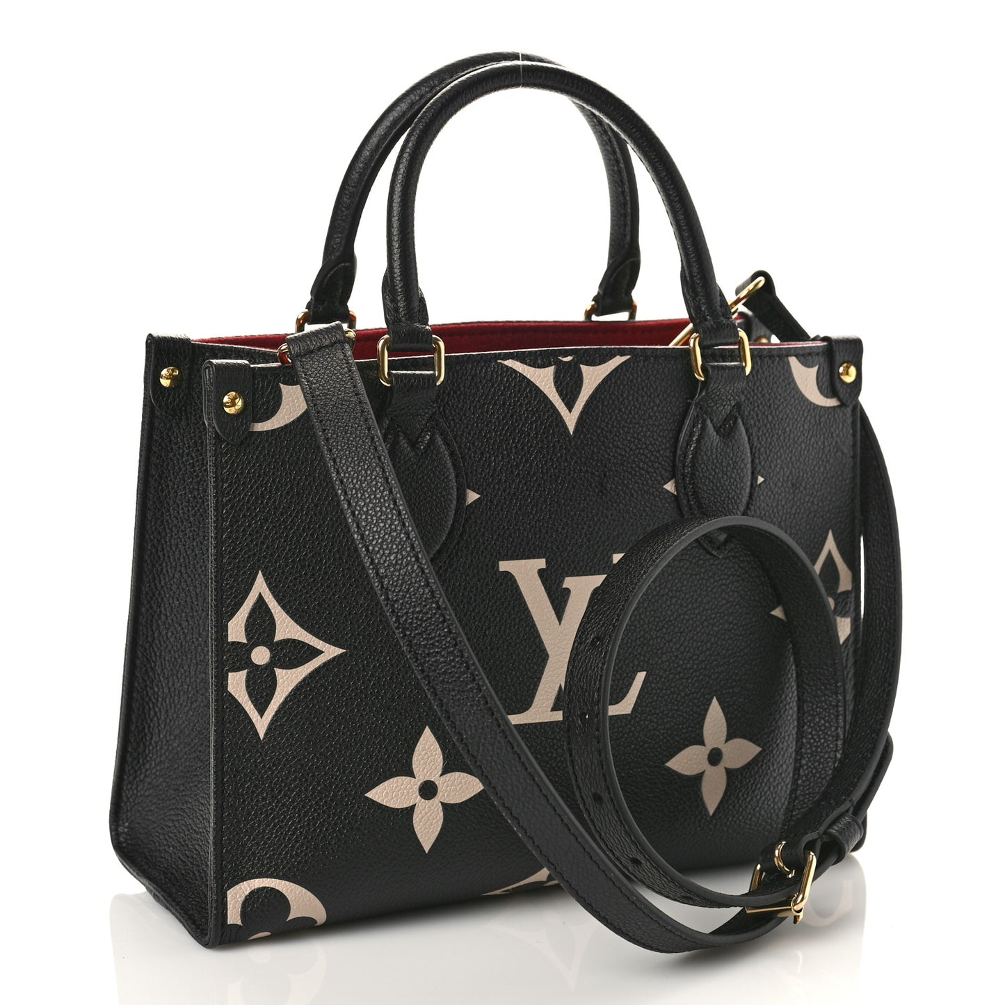 Empreinte Monogram Giant Onthego PM Black Beige