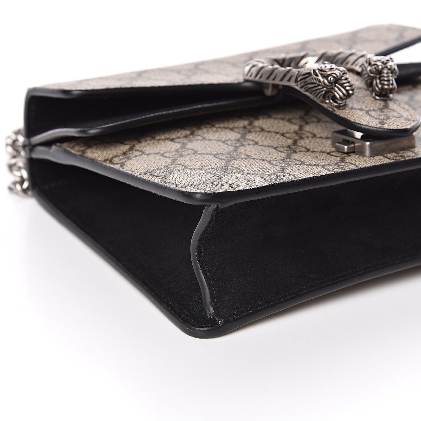 GG Supreme Monogram Mini Dionysus Shoulder Bag Black
