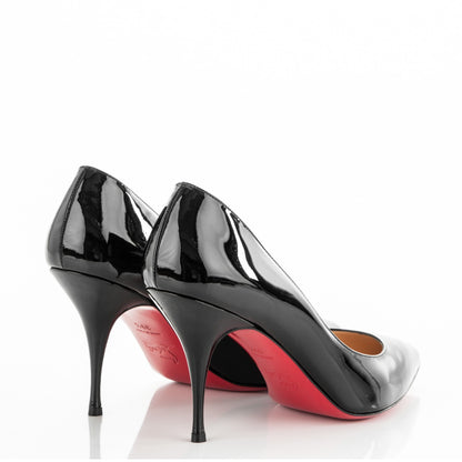 Christian Louboutin Patent Piou Piou 85 Pumps 39.5 Black 4 of 7