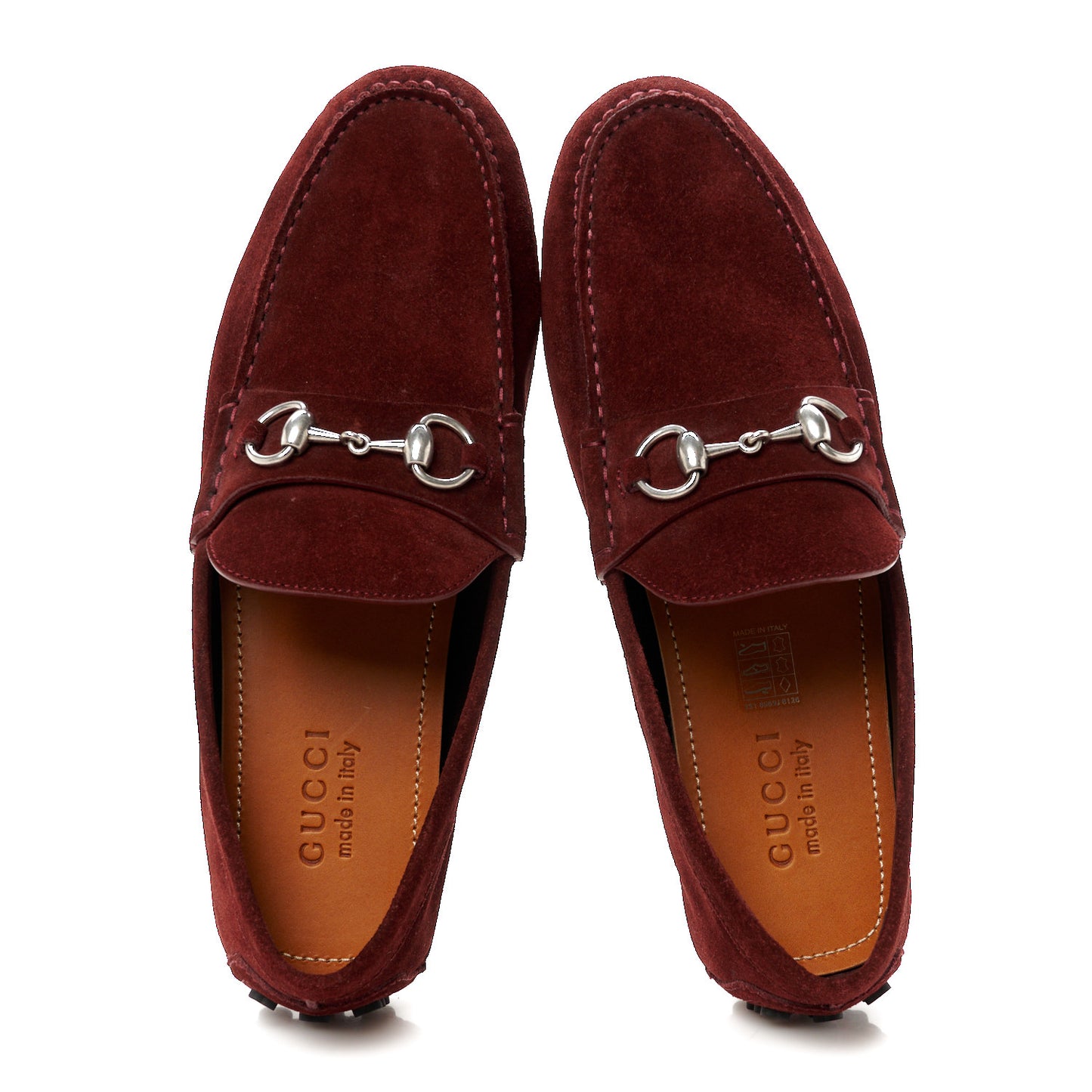 Suede Mens Horsebit Driver Loafers 8.5 Muse Burgundy