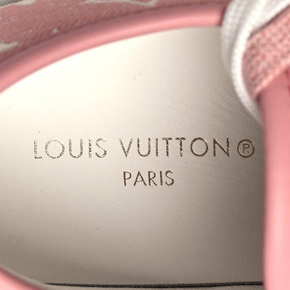 Louis Vuitton Denim Monogram Squad Sneakers 36 Pink 8 of 8