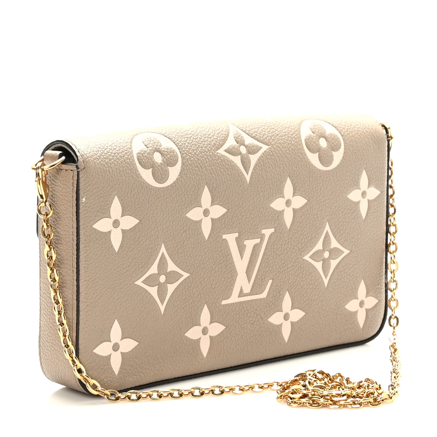 Empreinte Monogram Giant Felicie Pochette Tourterelle Creme