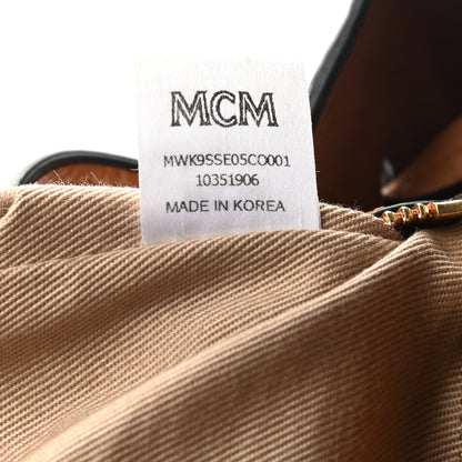MCM Visetos Small Essential Backpack Cognac 7 of 10