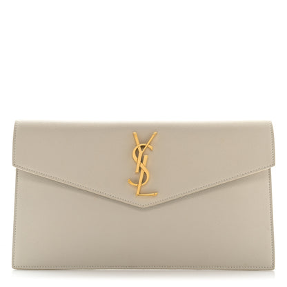 Saint Laurent Grain De Poudre Uptown Pouch Crema Soft 1 of 8