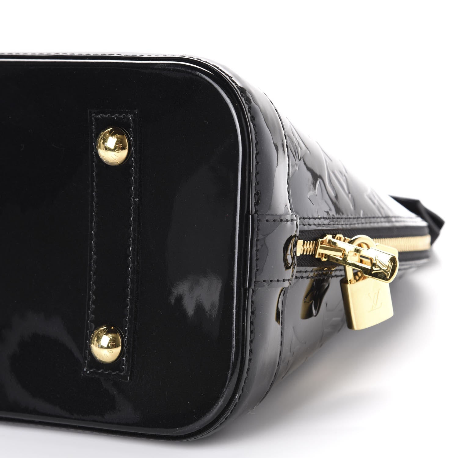 Louis Vuitton Vernis Alma PM Noir Magnetique 7 of 11