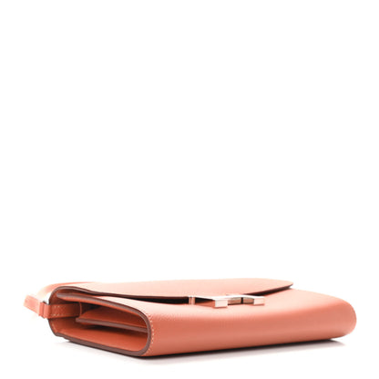 Hermes Evercolor Constance Wallet To Go Blush 4 of 10
