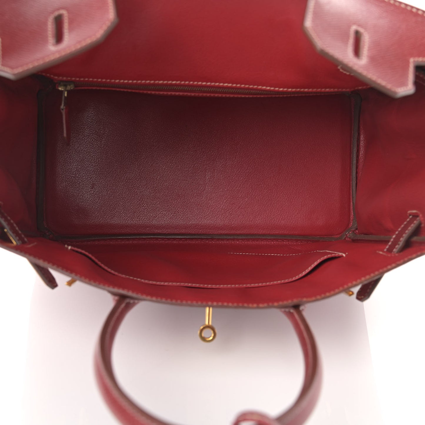 Veau Lisse Birkin 30 Rouge H
