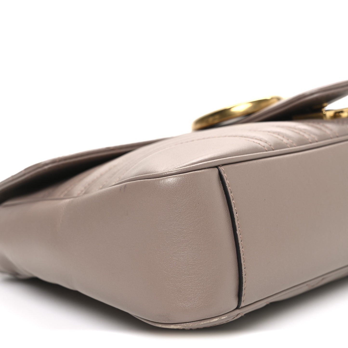 Calfskin Matelasse Medium GG Marmont Shoulder Bag Porcelain Rose
