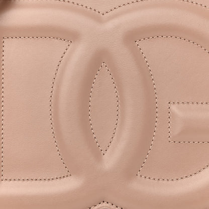 Dolce & Gabbana Calfskin DG Logo Flap Crossbody Bag Cipria 7 of 20