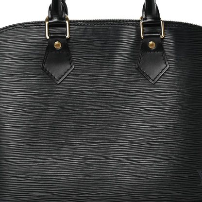 Louis Vuitton Epi Alma PM Black 8 of 11