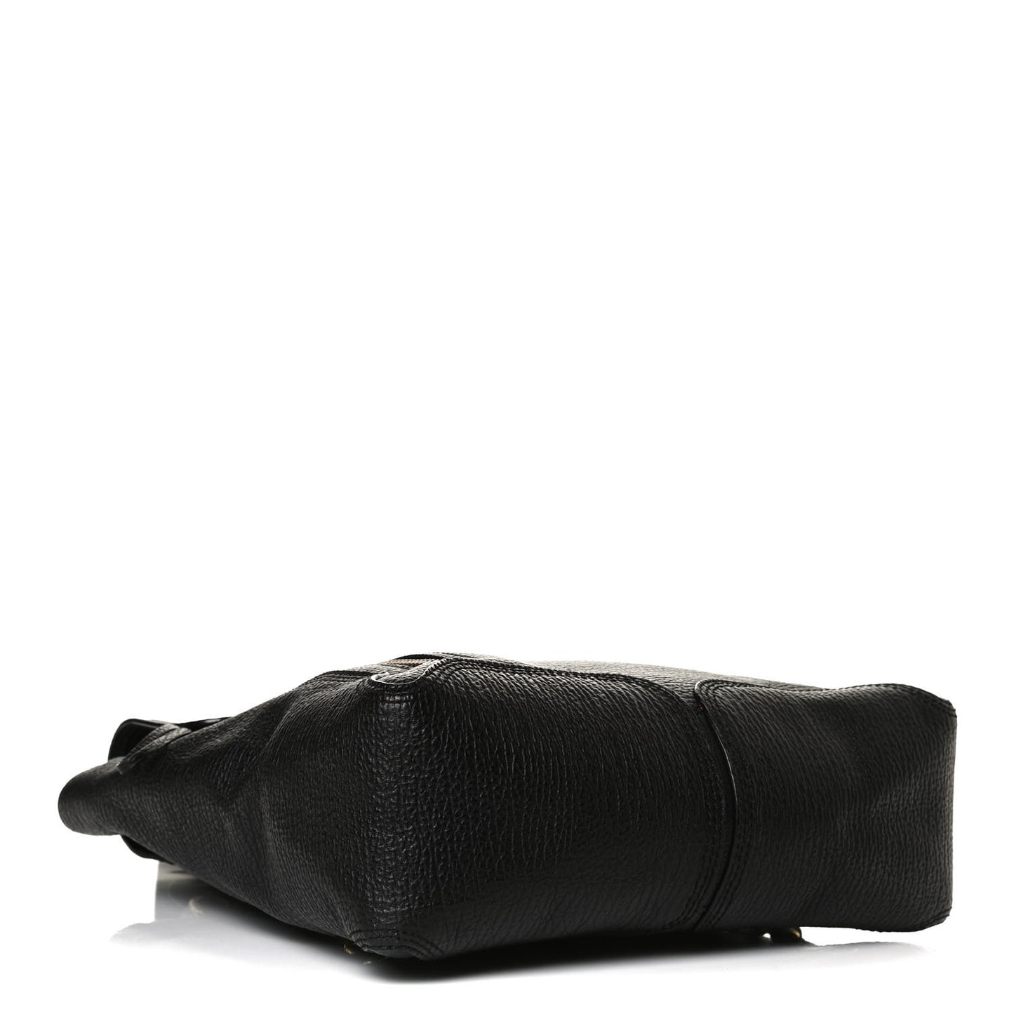 Textured Calfskin Pashli Backpack Black