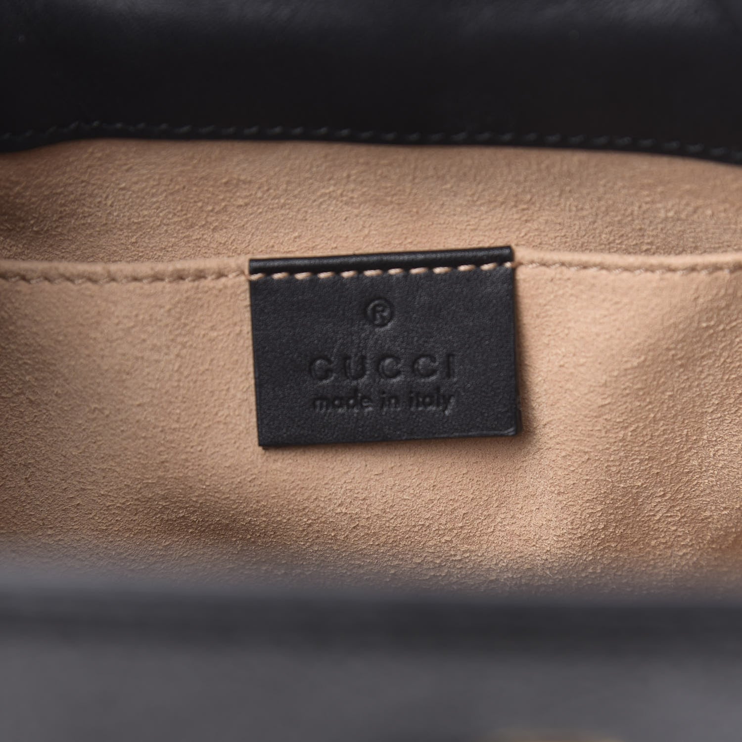 Gucci Suede Patent Web Small Ophidia Bucket Bag Black 6 of 10