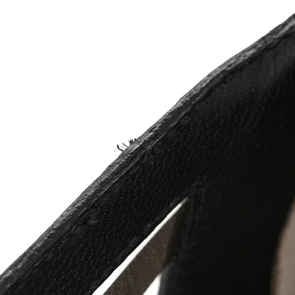 Fendi PVC Calfskin FF Colibri Ballerina Flats 36 Black 14 of 15