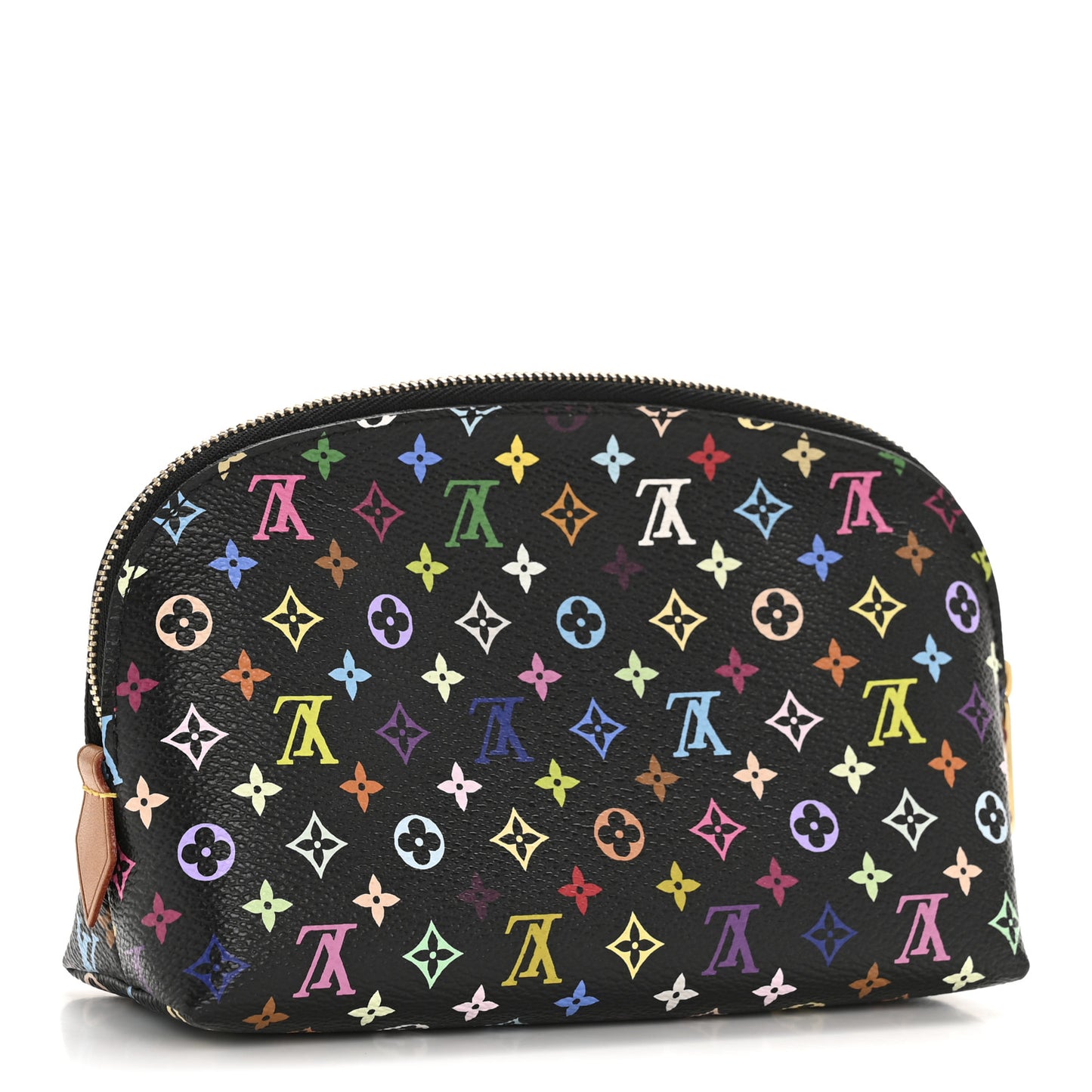 Monogram Multicolor Cosmetic Pouch Black Grenade
