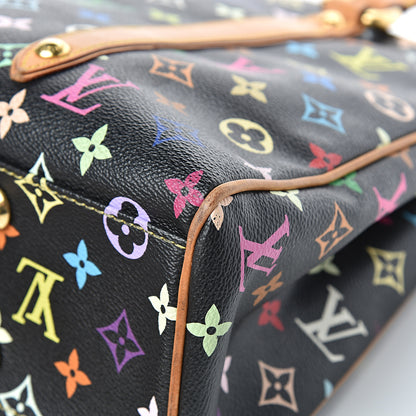 Louis Vuitton Monogram Multicolor Aurelia MM Black 10 of 21