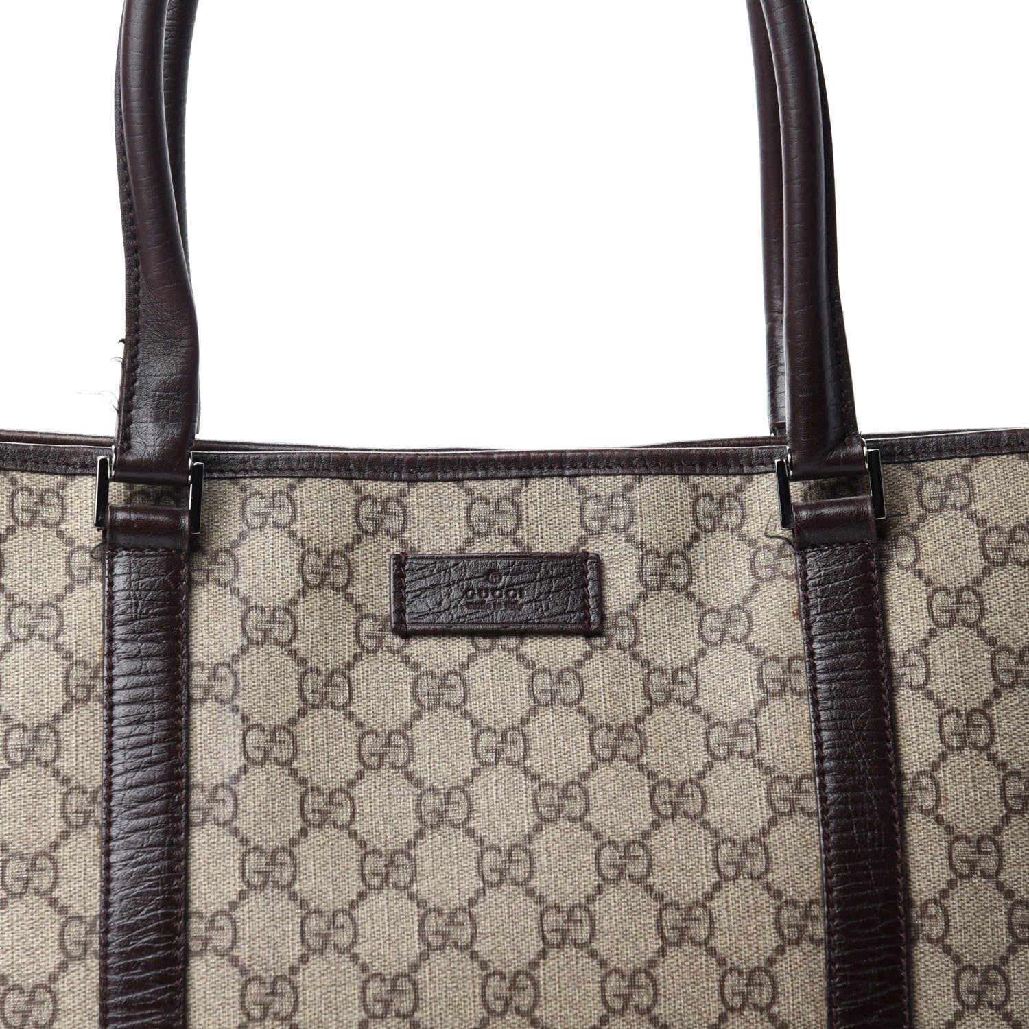 Gucci GG Plus Monogram Medium Joy Tote Dark Brown 16 of 16