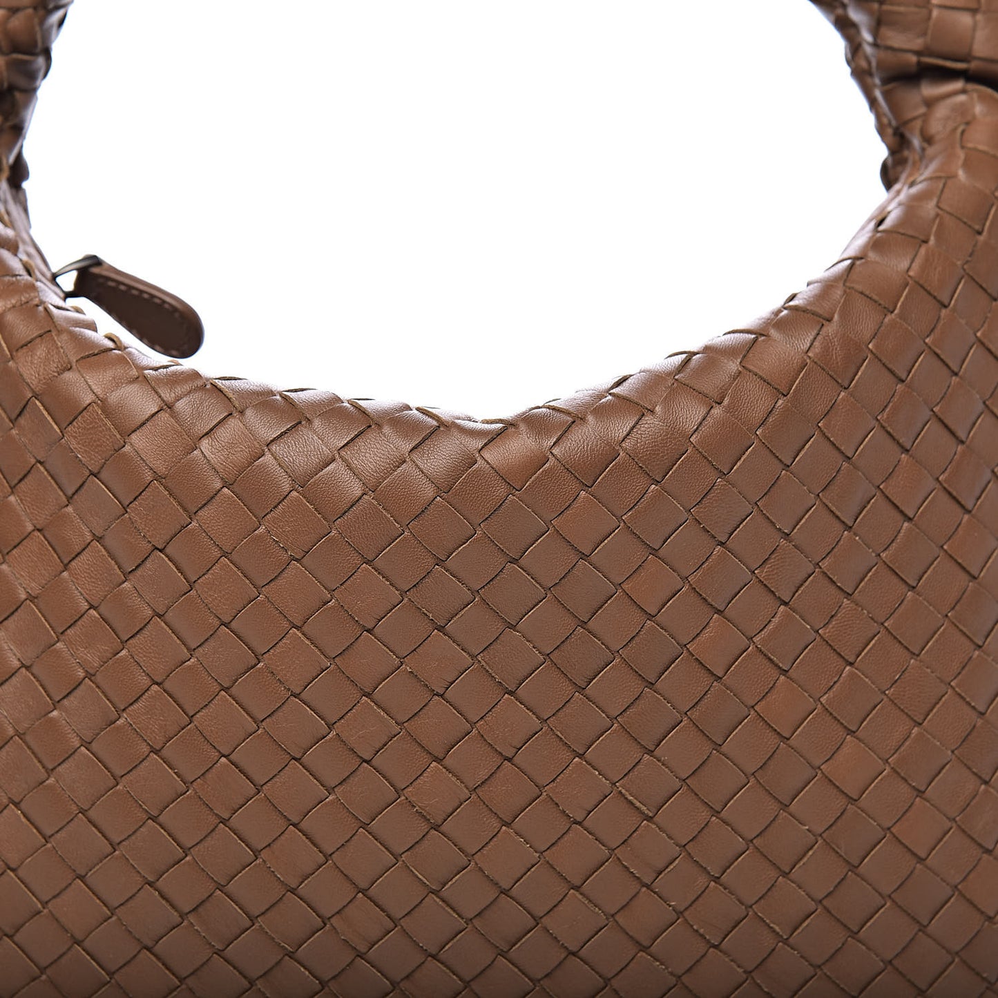 Nappa Intrecciato Medium Veneta Hobo Maple