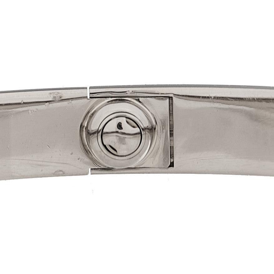 18K White Gold LOVE Bracelet 16
