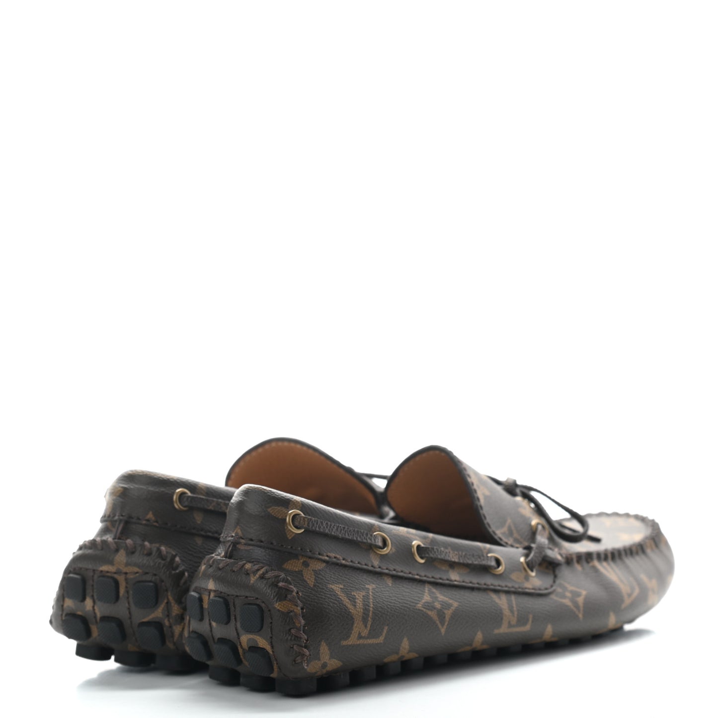 Monogram Mens Arizona Car Shoe Moccasin Loafers 8