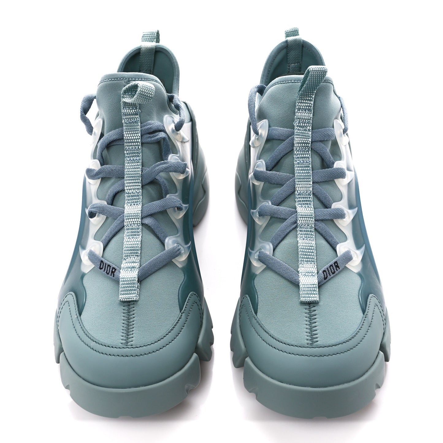 Neoprene Rubber Womens D-Connect Sneakers 39.5 Water Grey