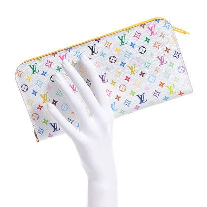Louis Vuitton Monogram Multicolor Insolite Wallet White Citron 2 of 8