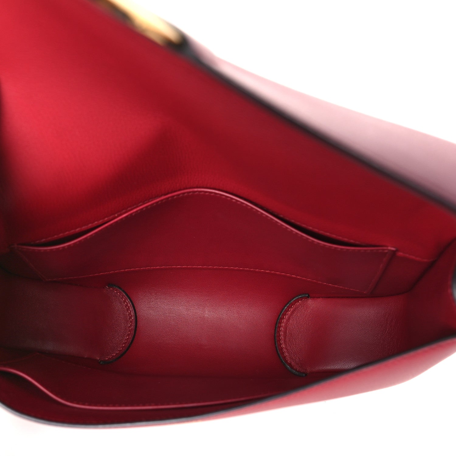 Hermes Evercolor Cherche Midi 25 Rouge Grenat 1485072 – FASHIONPHILE