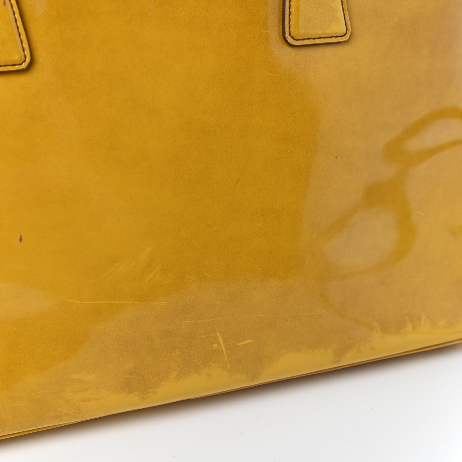 Prada Spazzolato Medium Double Zip Tote Sole Fume 13 of 17