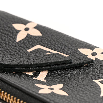 Louis Vuitton Empreinte Monogram Giant Key Pouch Black Beige 9 of 10