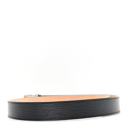 Louis Vuitton Epi 30mm LV Initiales Belt 85 34 Black 2 of 5