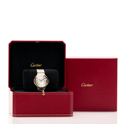 Cartier Stainless Steel 18K Pink Gold 36mm Ballon Bleu De Cartier Automatic Watch 5 of 5