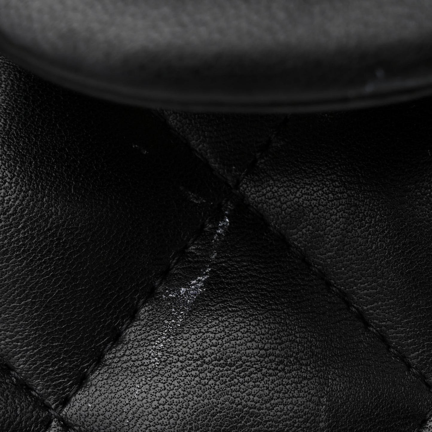 Lambskin Quilted Jumbo Double Flap Black