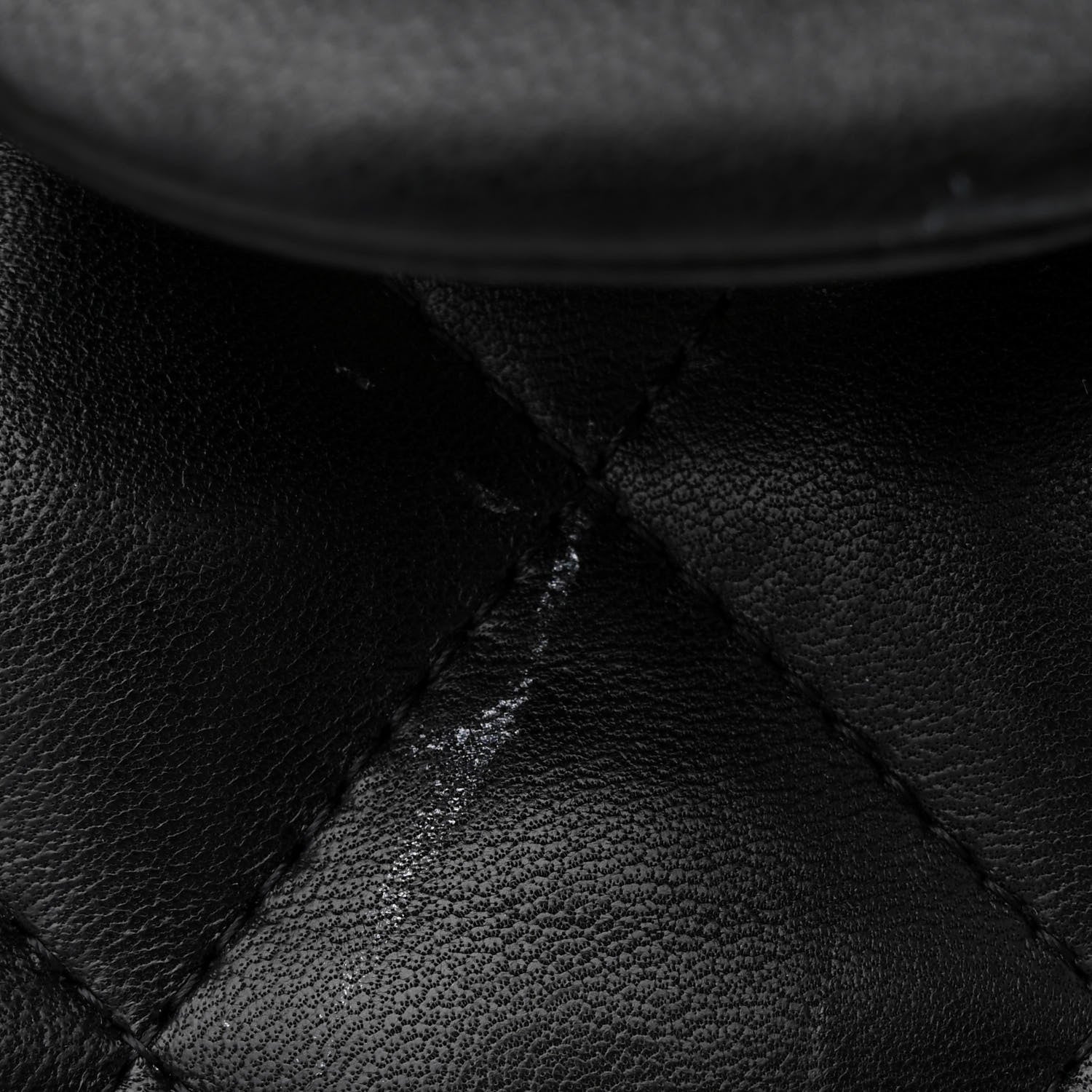 Chanel Lambskin Quilted Jumbo Double Flap Black 13 of 14