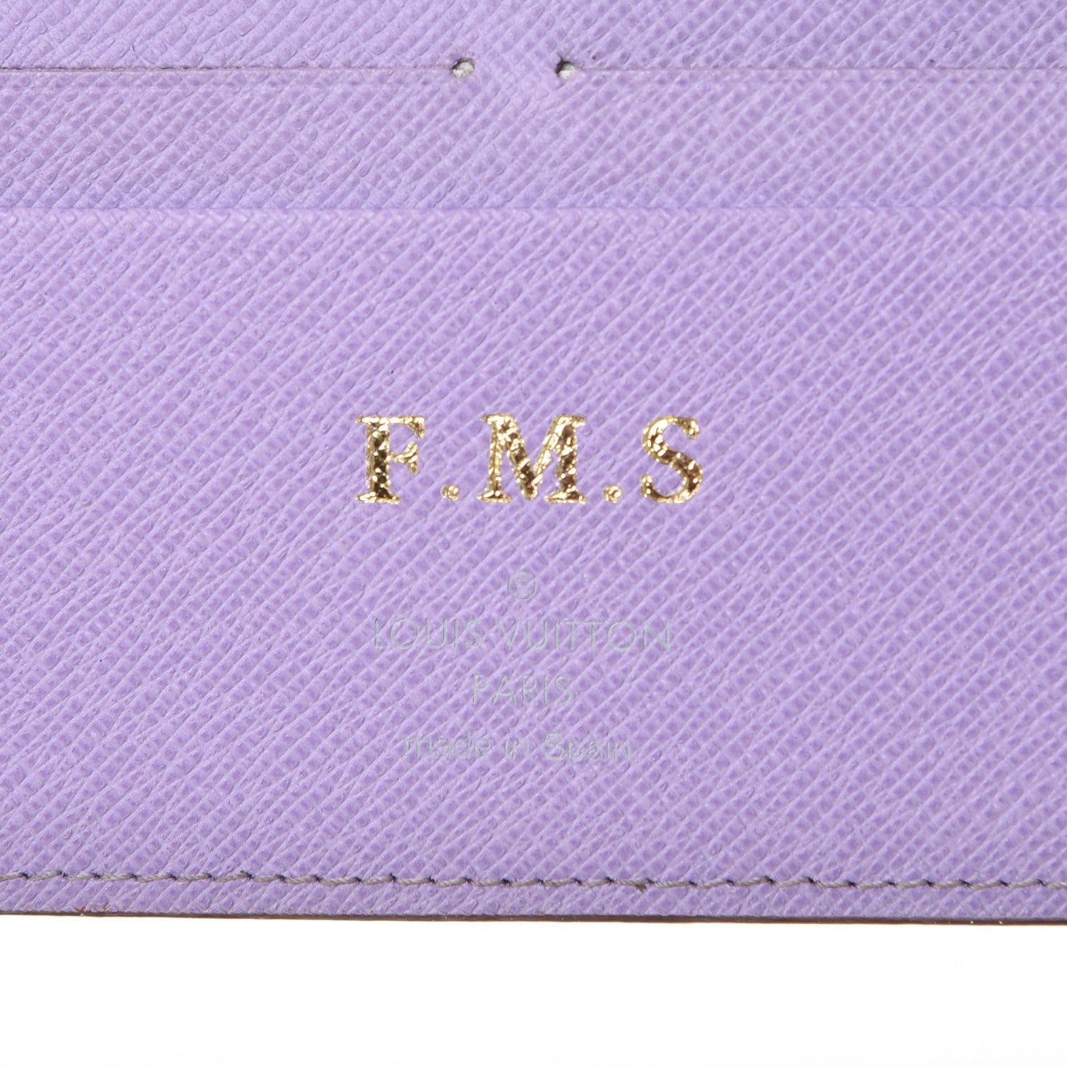 Louis Vuitton Monogram Multicolor Insolite Wallet Black Violet 6 of 10