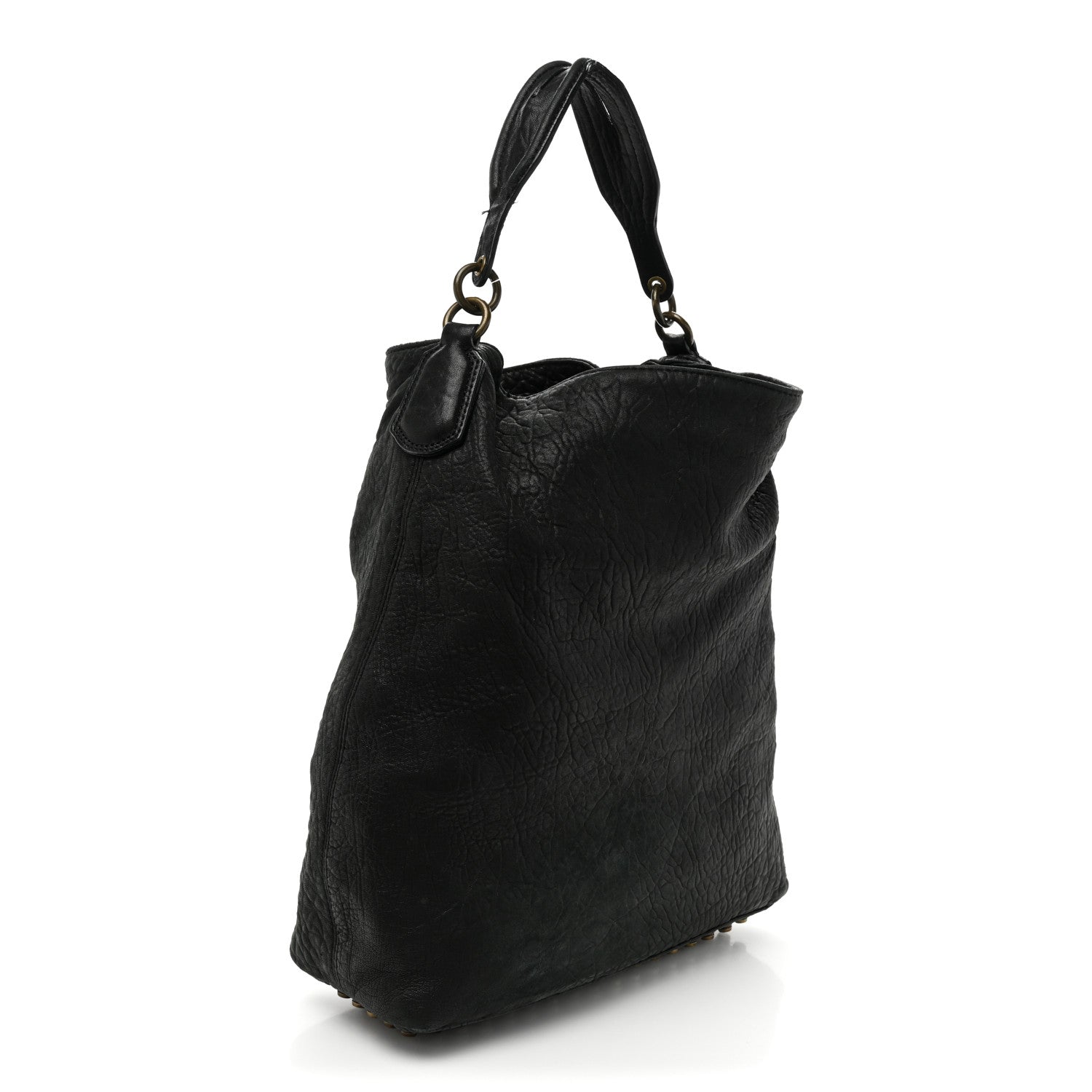 Alexander Wang Pebbled Lambskin Darcy Hobo Black 2 of 15