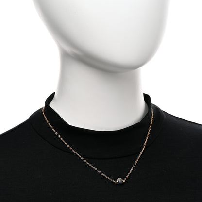 Pomellato 18K Rose Gold Moonstone Blue Sapphire M'Ama Non M'Ama Necklace 2 of 4