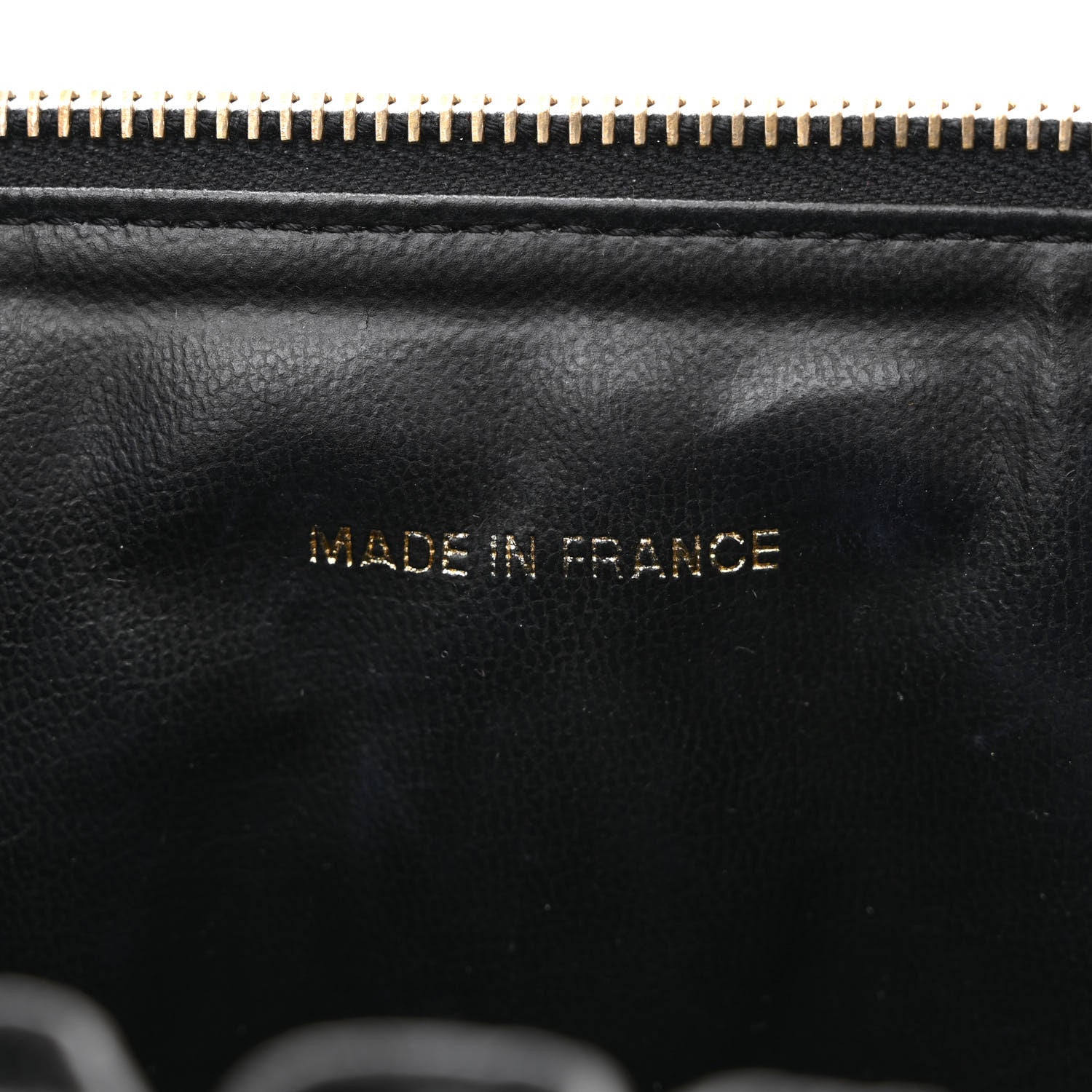 Chanel Caviar Vanity Cosmetic Case Black 7 of 11