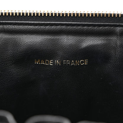 Chanel Caviar Vanity Cosmetic Case Black 7 of 11