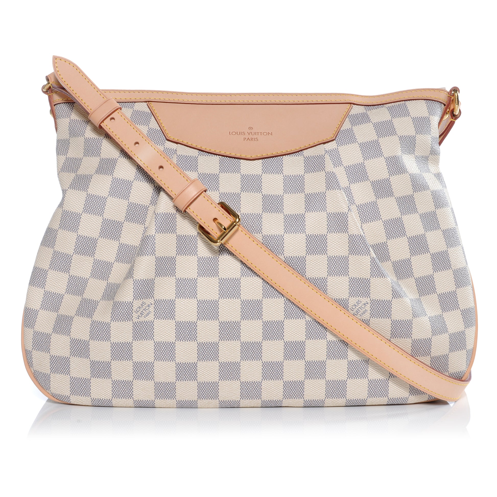 Louis Vuitton Damier Azur Siracusa MM 1 of 8