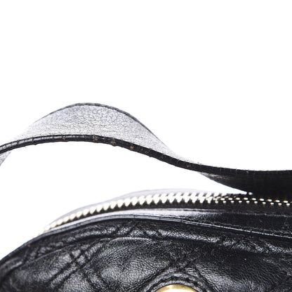 Marc Jacobs Lacquered Goatskin Quilted Karlie Satchel Black 14 of 16