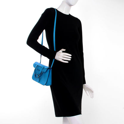 Hermes Swift Mini Halzan 22 Bleu Zanzibar 2 of 8