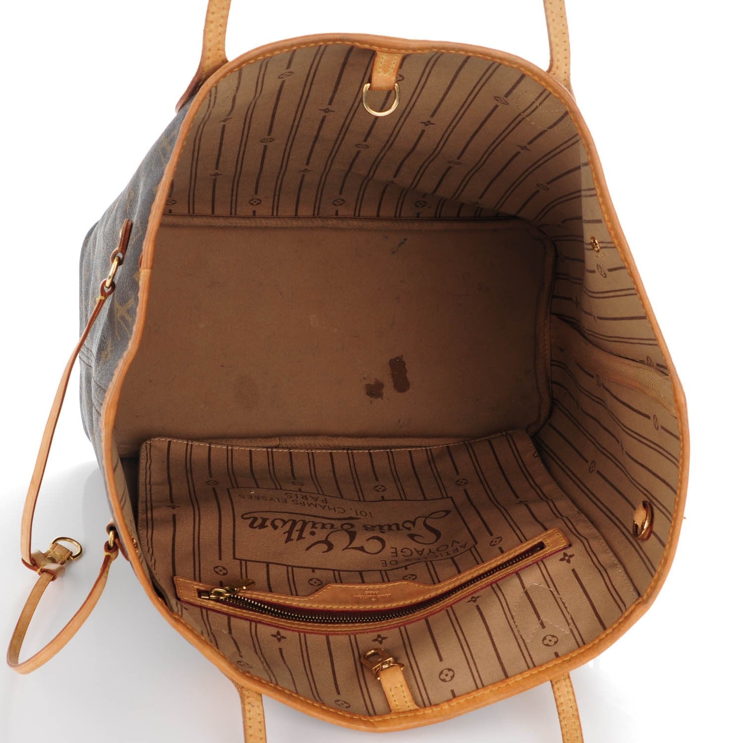 Louis Vuitton Monogram Neverfull MM 5 of 7