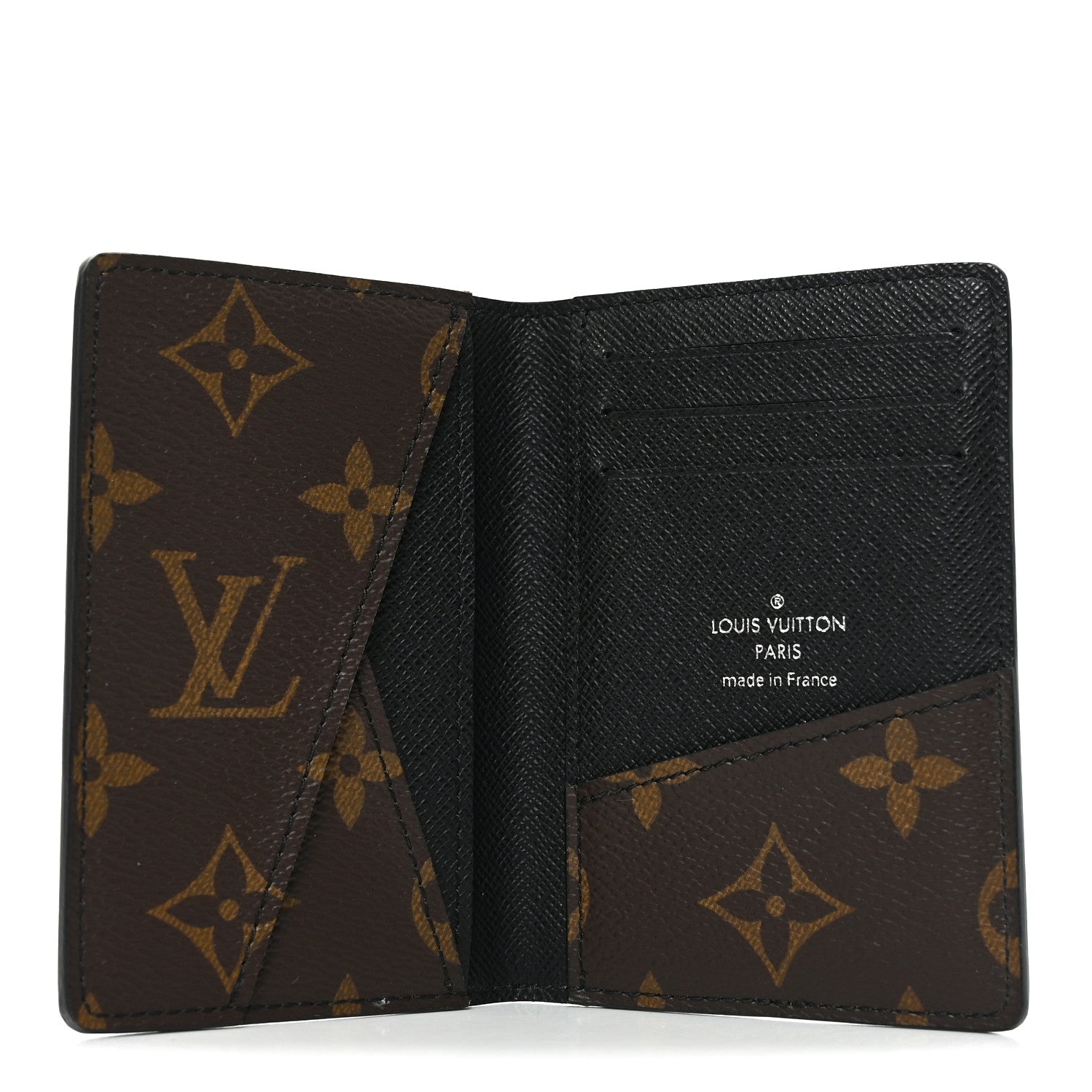 Louis Vuitton Monogram Macassar Pocket Organizer NM 5 of 7