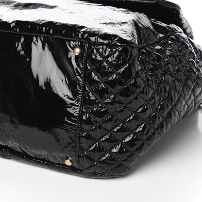 Chanel Vinyl XL Rock and Chain Flap Black 8 of 9