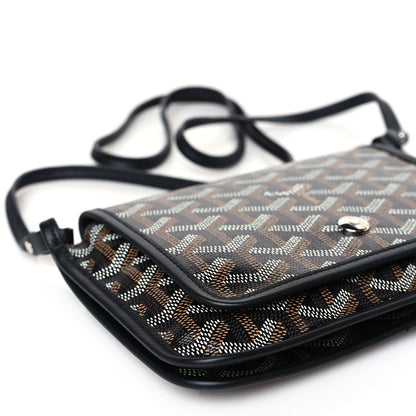 Goyard Goyardine Plumet Wallet Clutch Black 7 of 8