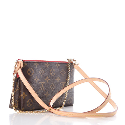 Louis Vuitton Monogram Pallas Clutch Cherry 3 of 9
