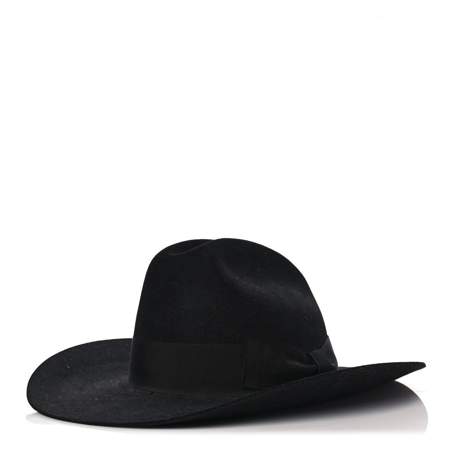 Felt Wide Brim Hat M Black