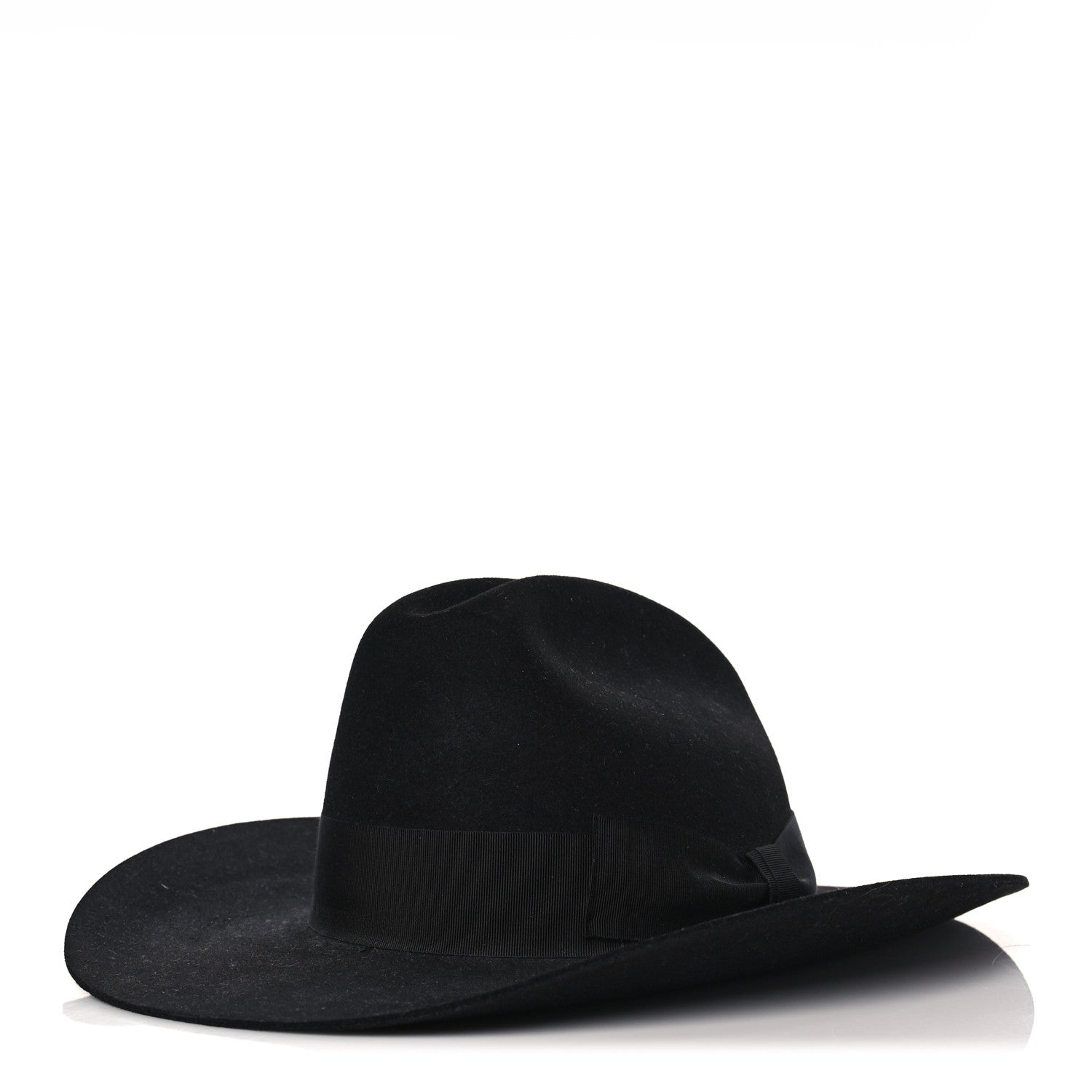 Gucci Felt Wide Brim Hat M Black 1 of 9