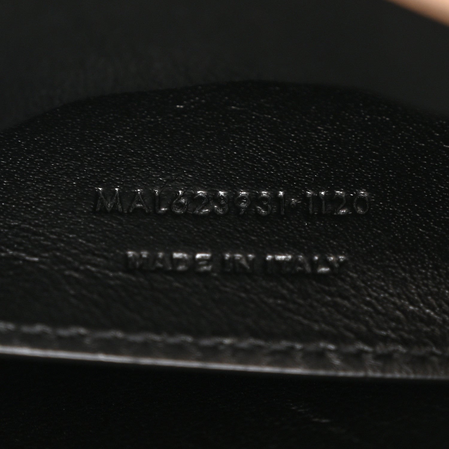Saint Laurent SAINT LAURENT Grain de Poudre Medium Classic Monogram Cassandra Top Handle Beige 6 of 9