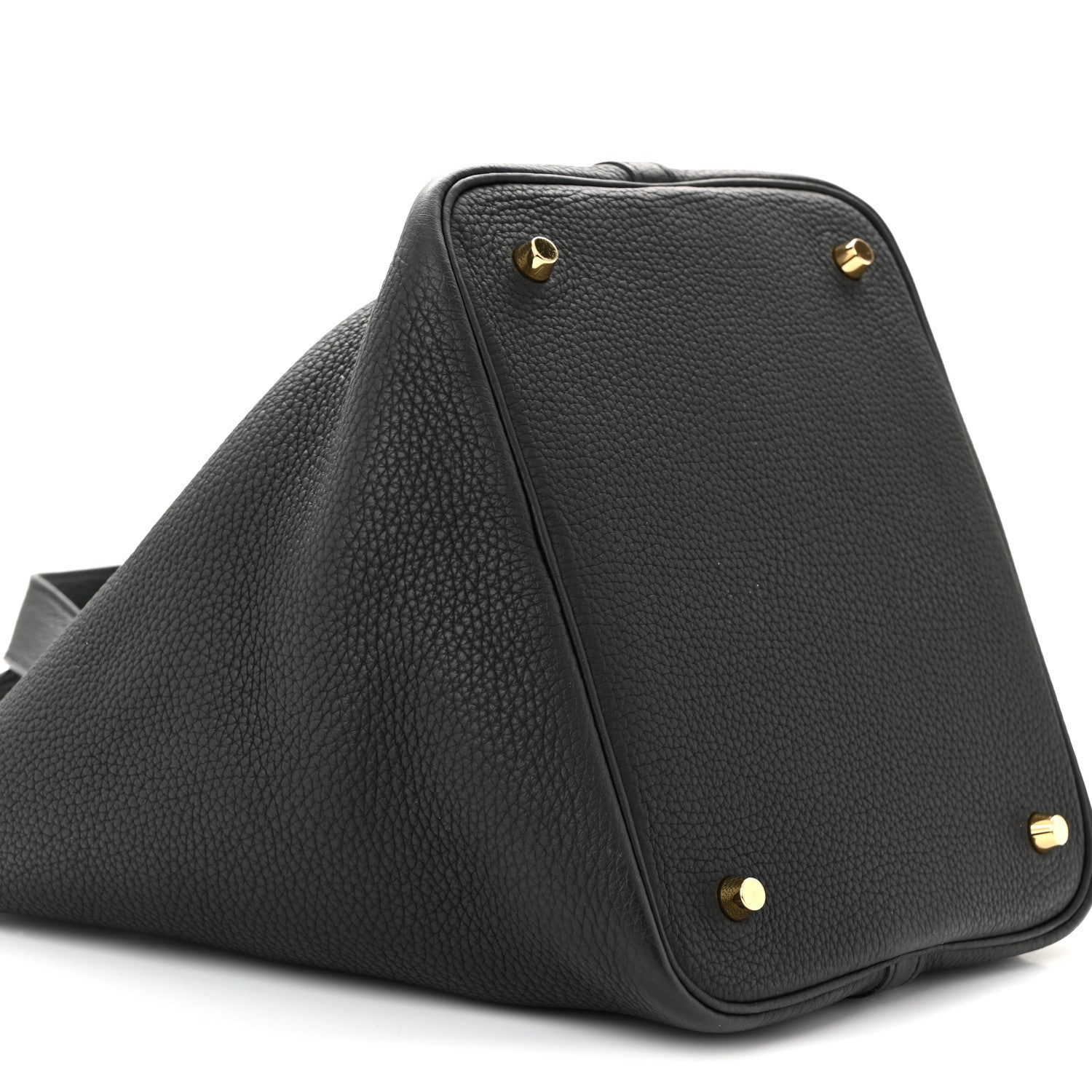 Hermes Taurillon Clemence Picotin Lock 22 MM Black 9 of 10